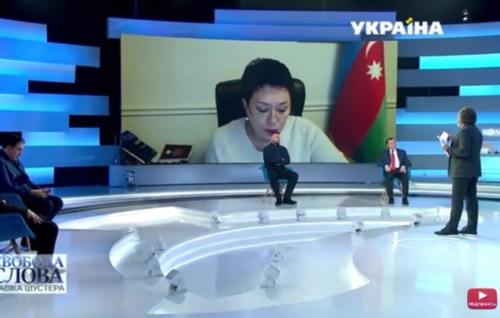 Посол рассказала о славной победе Азербайджана на самом популярном ток-шоу Украины "Свобода слова"