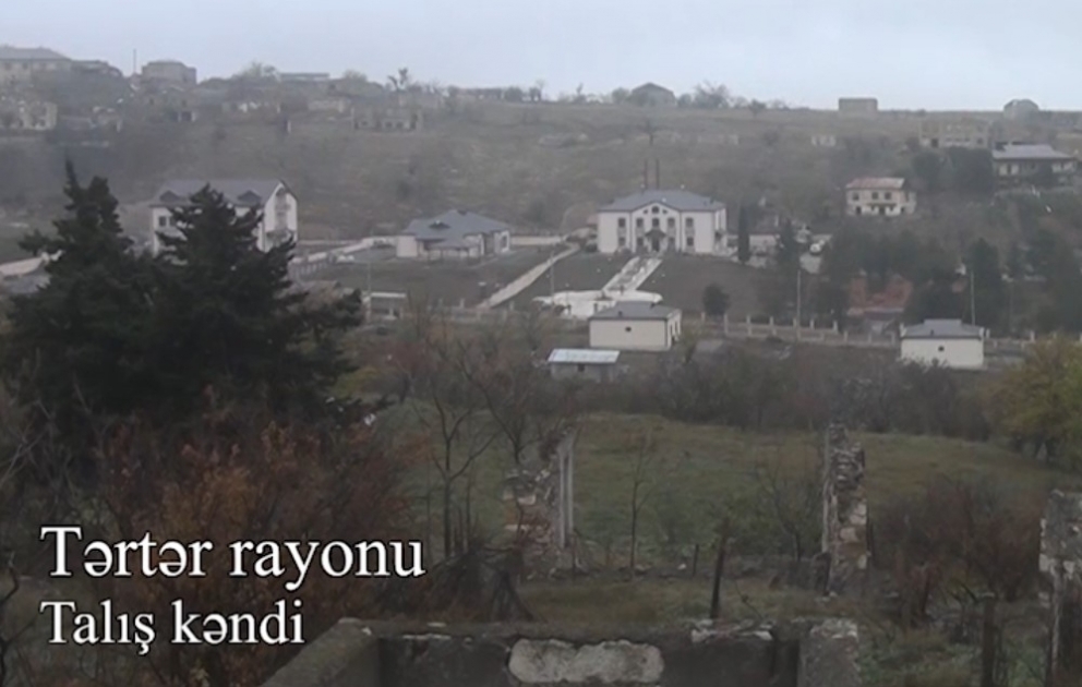 Vidéo du village de Talych de la région de Terter, libéré de l'occupation arménienne