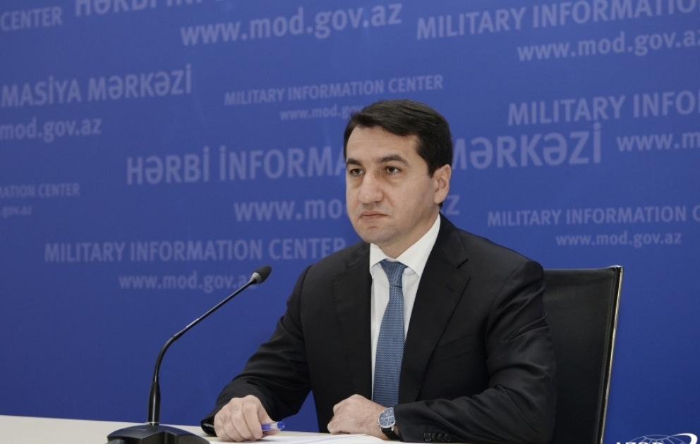 Hikmət Hacıyev: Kəlbəcərdə mülki əhalinin məskunlaşması tamamilə qanunsuz xarakter daşıyır
