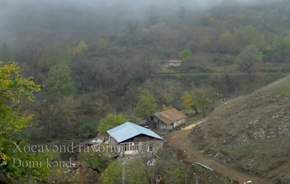 Videoreportage aus dem befreiten Dorf Domi im Bezirk Khojavend