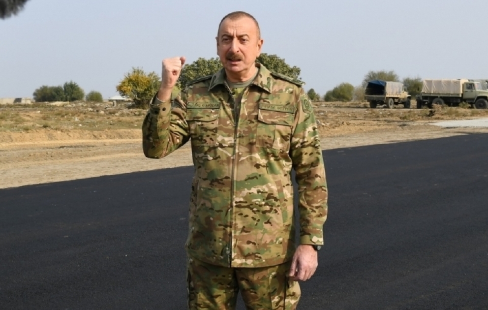 Prezident İlham Əliyev: Azərbaycan münaqişənin siyasi həll mərhələsində də istədiyinə nail olur və olacaq