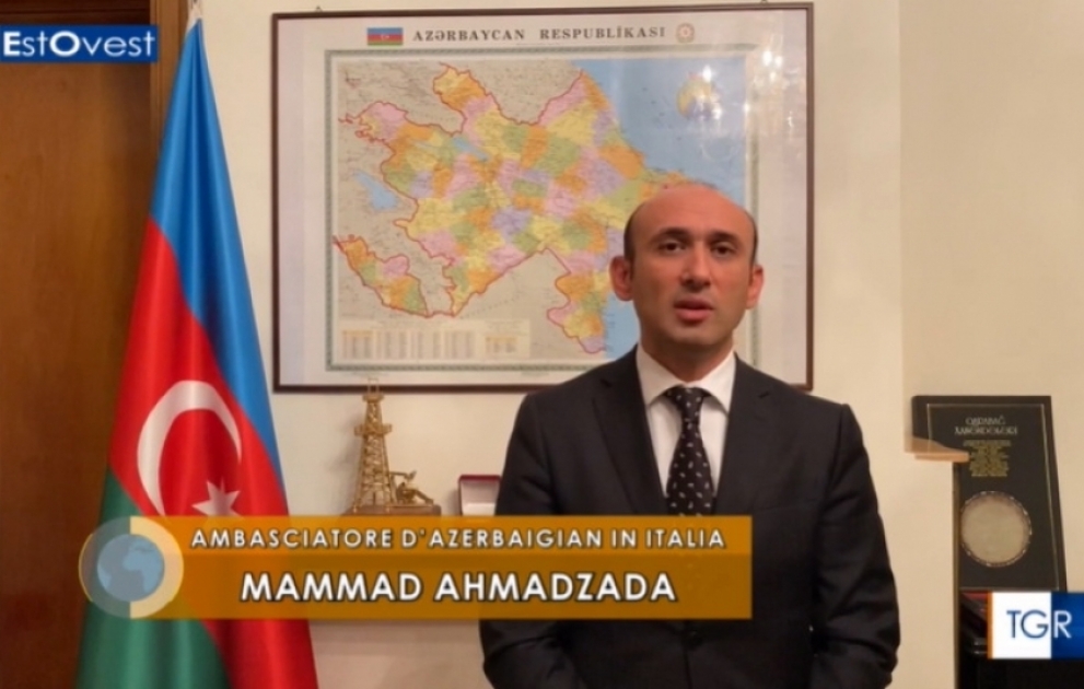 İtaliyanın nüfuzlu “Rai 1” telekanalında Qarabağla bağlı erməni iddialarına tutarlı cavab verilib