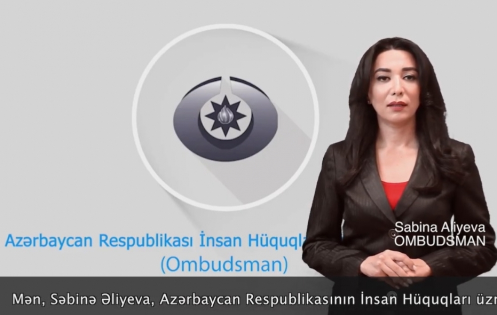 Azerbaijani Ombudsperson sends video message to international community on restoration of IDPs’ rights