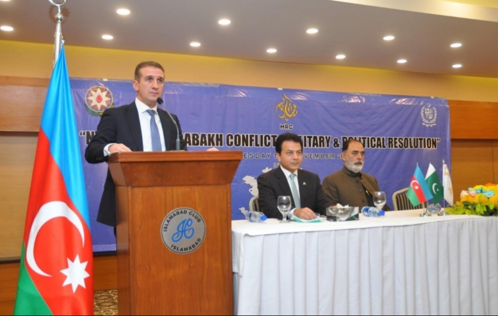 Azərbaycanın Qarabağ müharibəsindəki tarixi Qələbəsi ilə bağlı İslamabadda seminar keçirilib