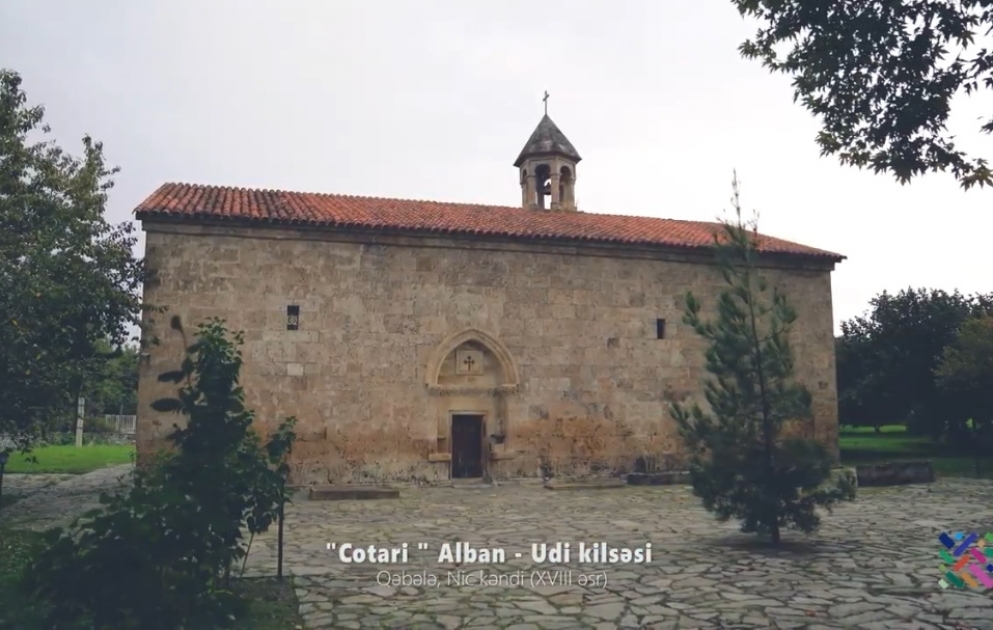 Çotari Alban-Udi kilsəsi haqqında videoçarx hazırlanıb
