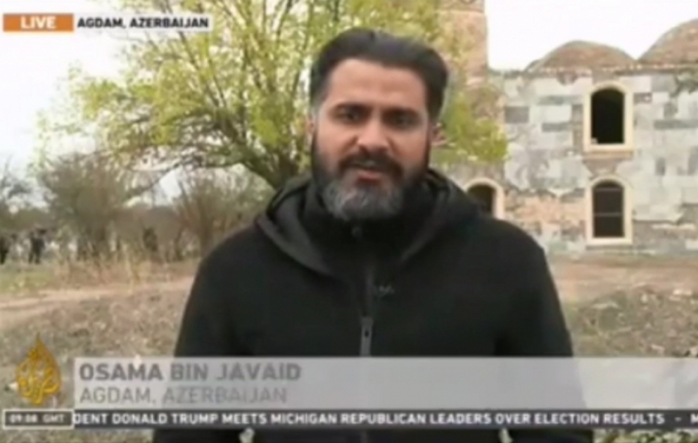 “Əl-Cəzirə” kanalının müxbiri: Ağdamda dağıntılardan başqa heç nə qalmayıb