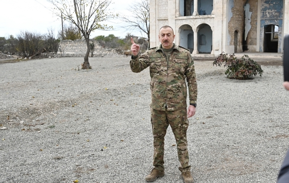 Azərbaycan Prezidenti: Biz qəhrəman əsgər və zabitlərimizin hesabına qələbə qazanmışıq