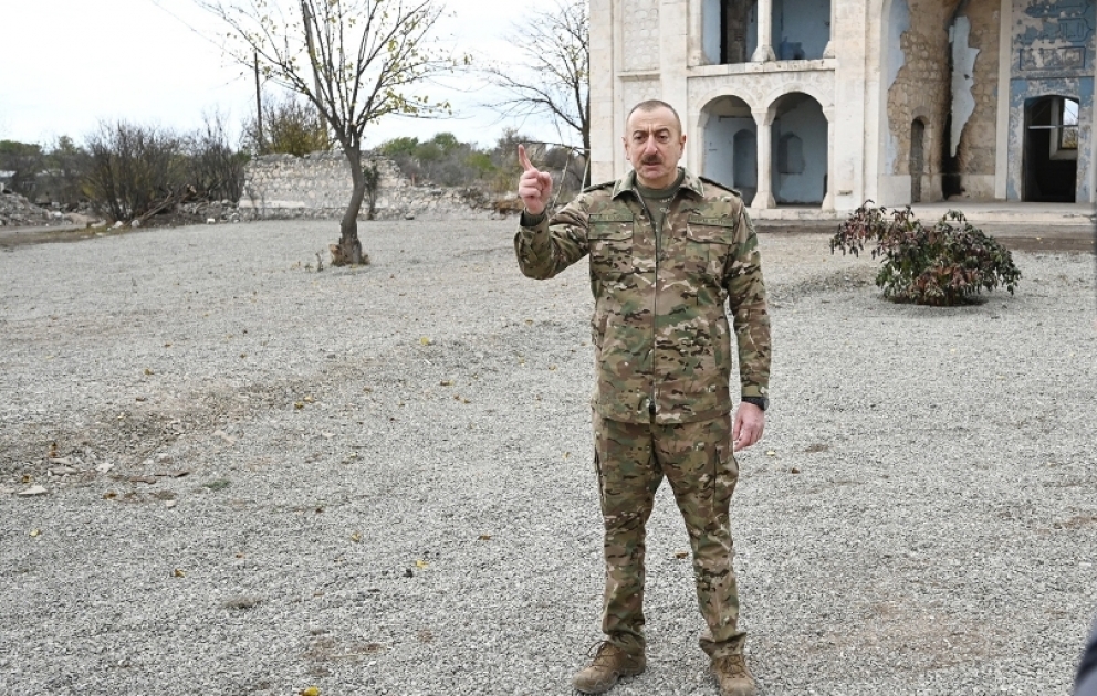 Präsident Ilham Aliyev: Wir haben dank unseren heldenhaften Soldaten Sieg errungen