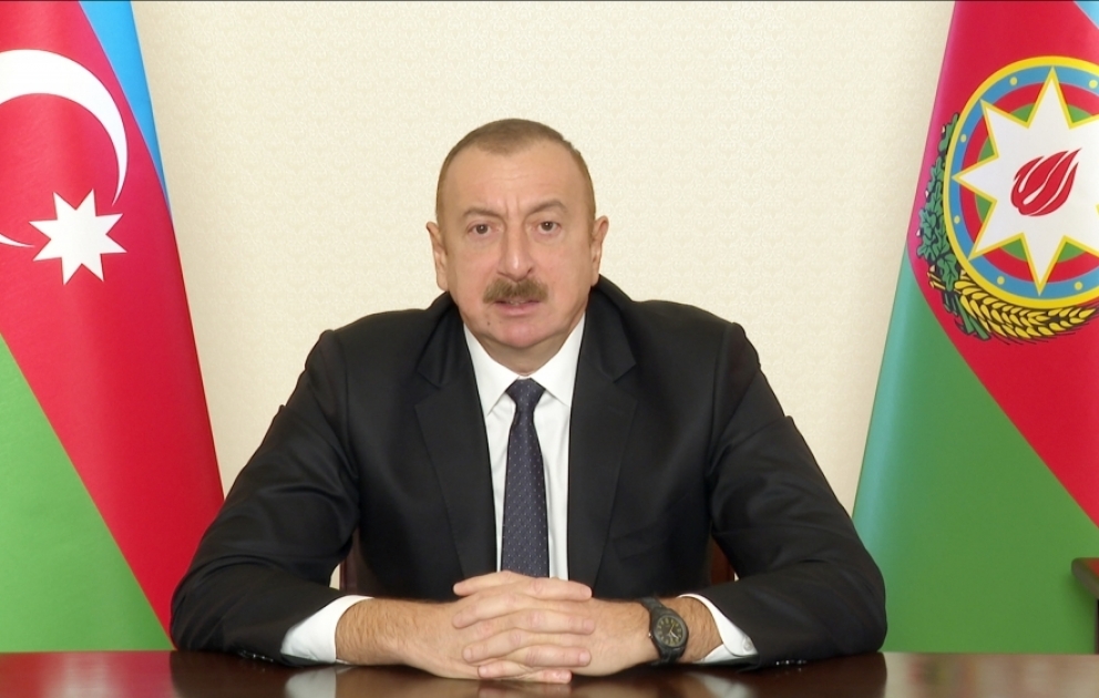 Azərbaycan Prezidenti İlham Əliyev xalqa müraciət edib