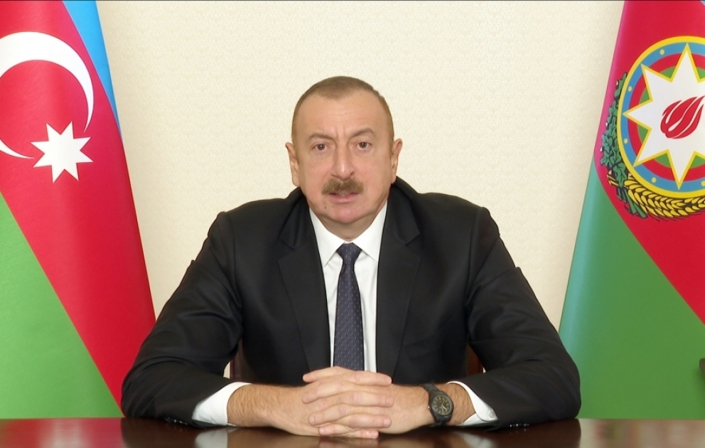 Aserbaidschans Präsident Ilham Aliyev appellierte an aserbaidschanische Bevölkerung