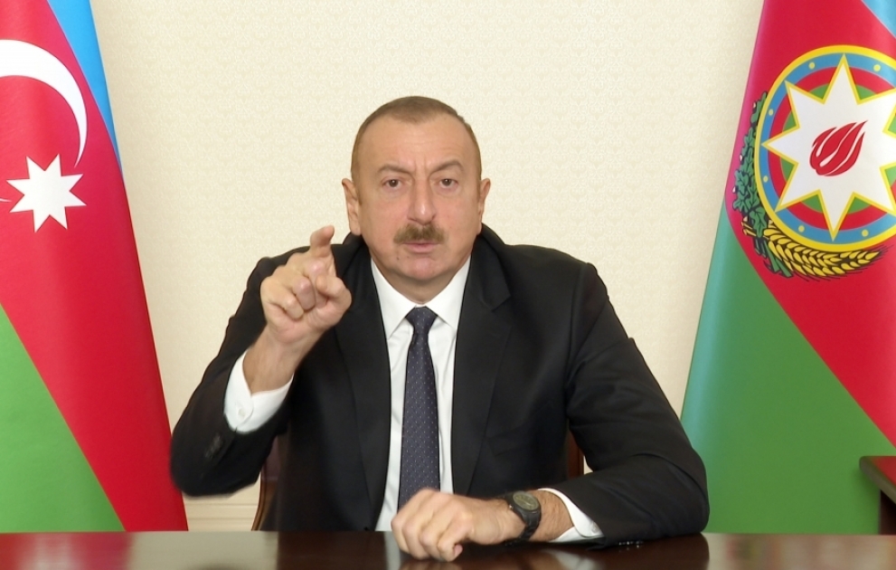 Prezident İlham Əliyev: Mənfur düşmənin dağıtdığı Kəlbəcər şəhəri, kəndlər yenidən qurulacaq