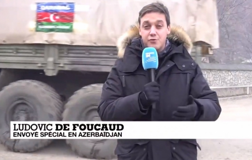 “France-24” kanalı Kəlbəcərin azad edilməsi haqqında reportaj yayımlayıb