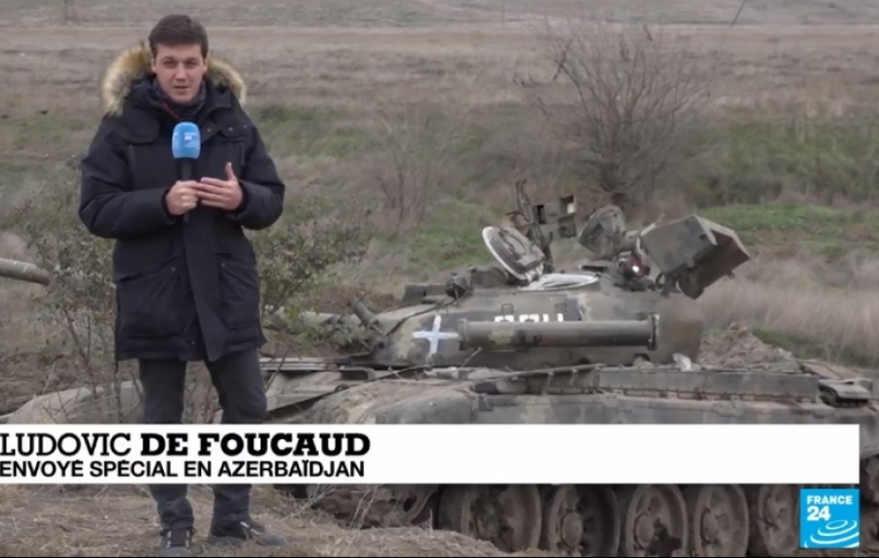 France-24-Kanal: Reportage aus Füsuli Region