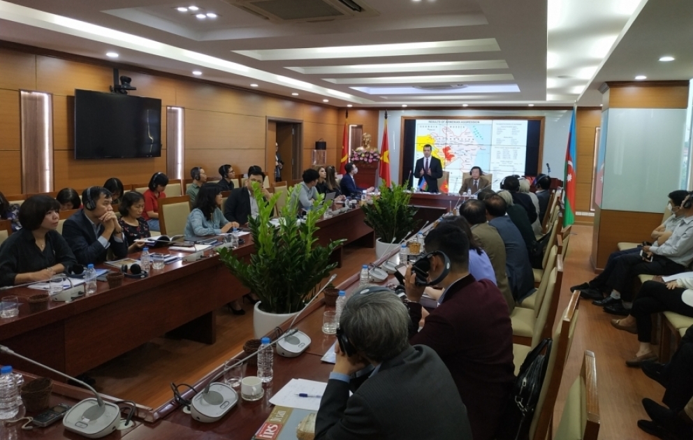 Vyetnamda keçirilən konfransda Ermənistanın Qarabağla bağlı yalanları ifşa edilib