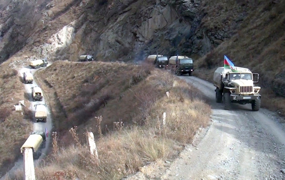 Videoaufnahmen aus Dörfern der Region Kalbajar