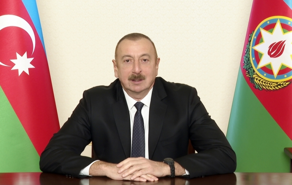 Президент Азербайджана Ильхам Алиев обратился к народу