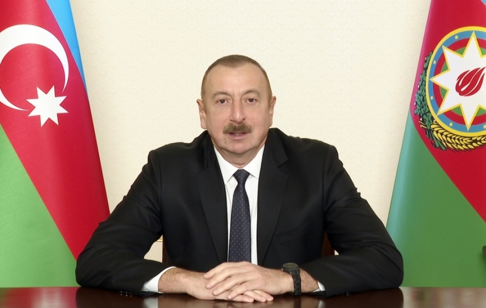 Präsident Ilham Aliyev appelliert an aserbaidschanische Bevölkerung