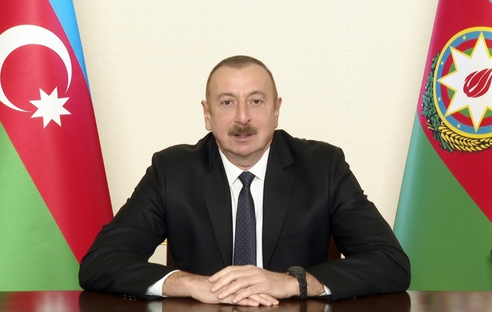 Le président azerbaïdjanais Ilham Aliyev s’est adressé à la nation