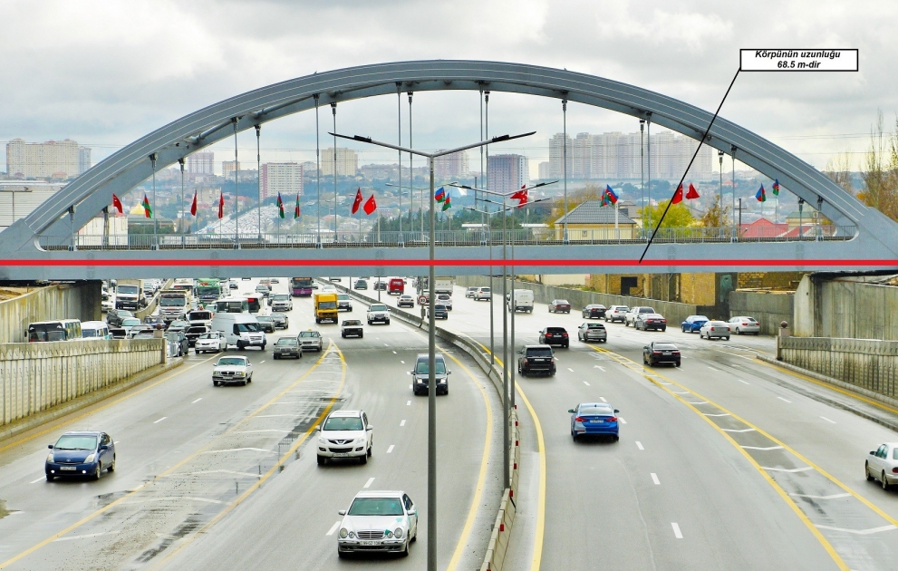 Dəmir yolu körpüsünün tikintisi yekunlaşdırılıb