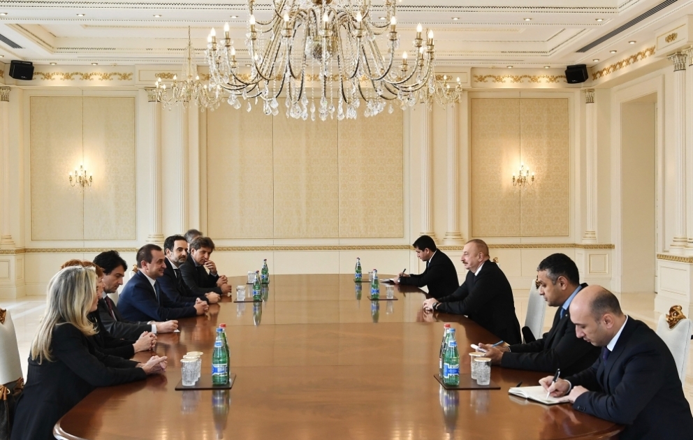 Prezident İlham Əliyev: İşğaldan azad olunmuş ərazilərin bərpasında iştirakla bağlı İtaliya tərəfinə təkliflər verilib