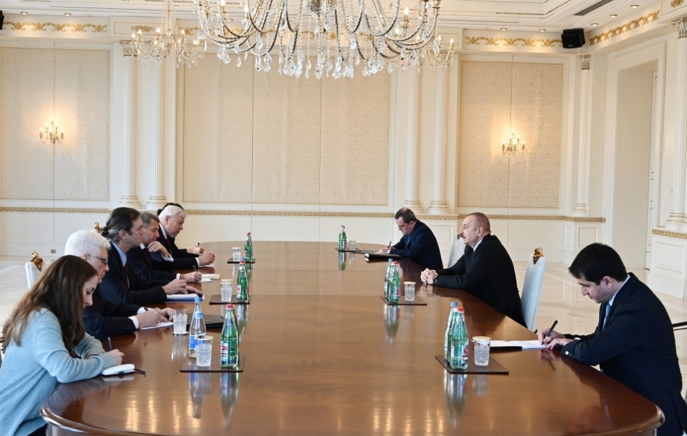 President Ilham Aliyev received OSCE Minsk Group co-chairs from France and U.S.