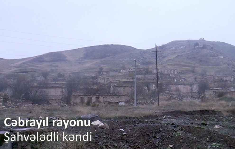 Cəbrayıl rayonunun Şahvələdli və İmambağı kəndlərindən videoreportaj
