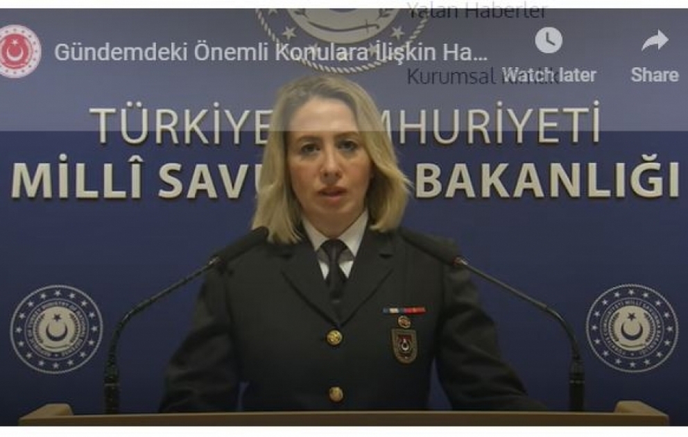 Türkiyənin Milli Müdafiə Nazirliyi: Azərbaycanı dəstəkləməkdə davam edəcəyik