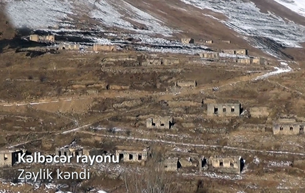 Le ministère de la Défense a diffusé une vidéo du village de Zeylik
