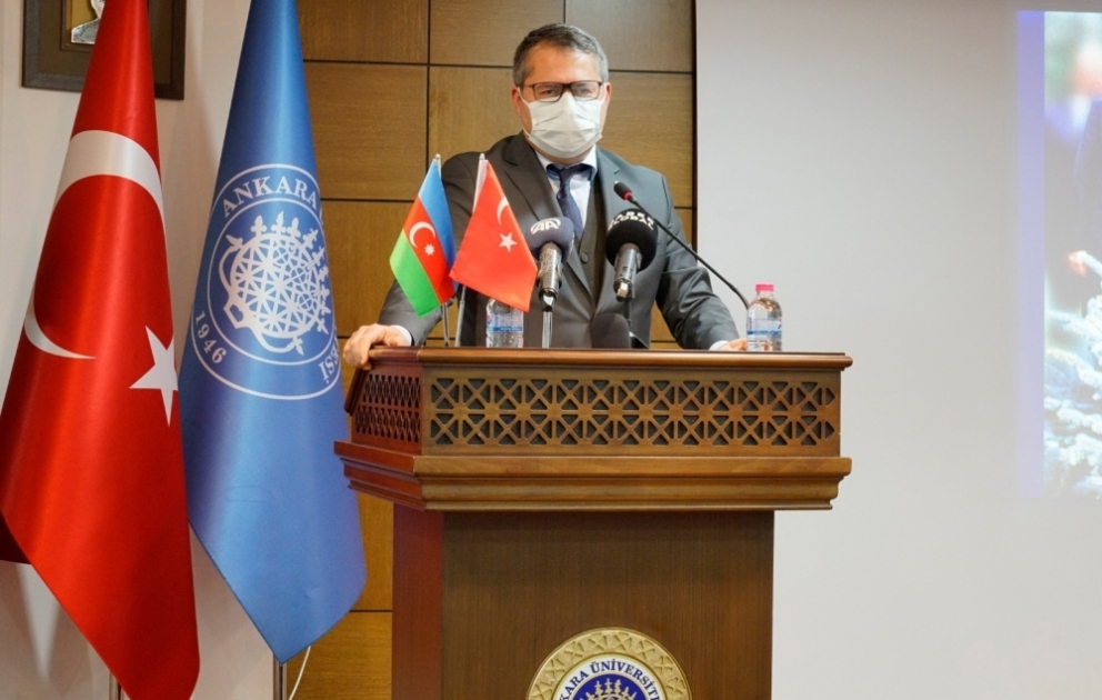 Ulu öndər Heydər Əliyevin xatirəsi Ankara Universitetində anılıb