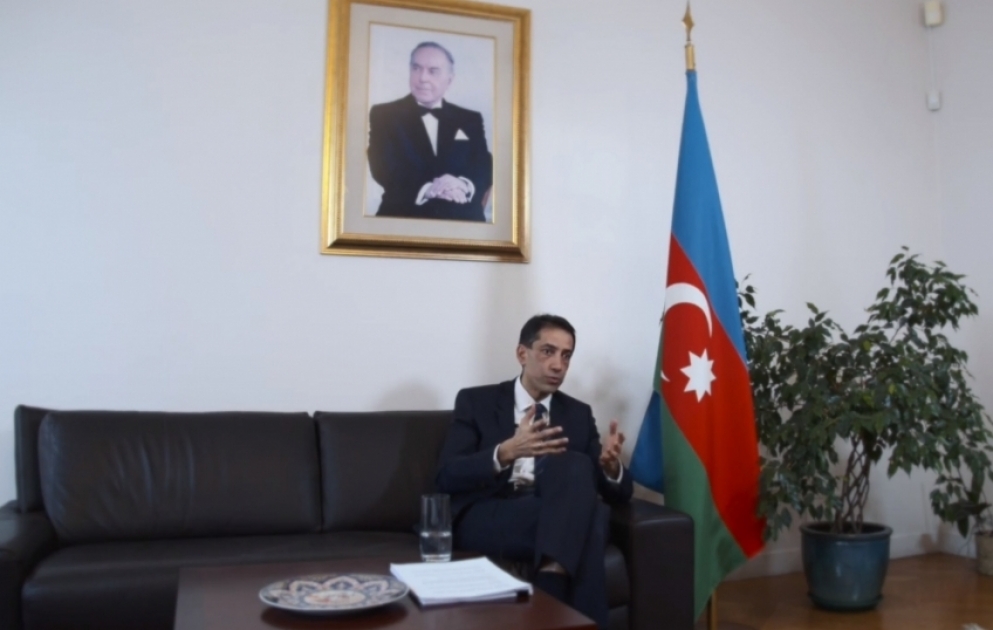 Fransa portalında Azərbaycan səfirinin müsahibəsi dərc edilib