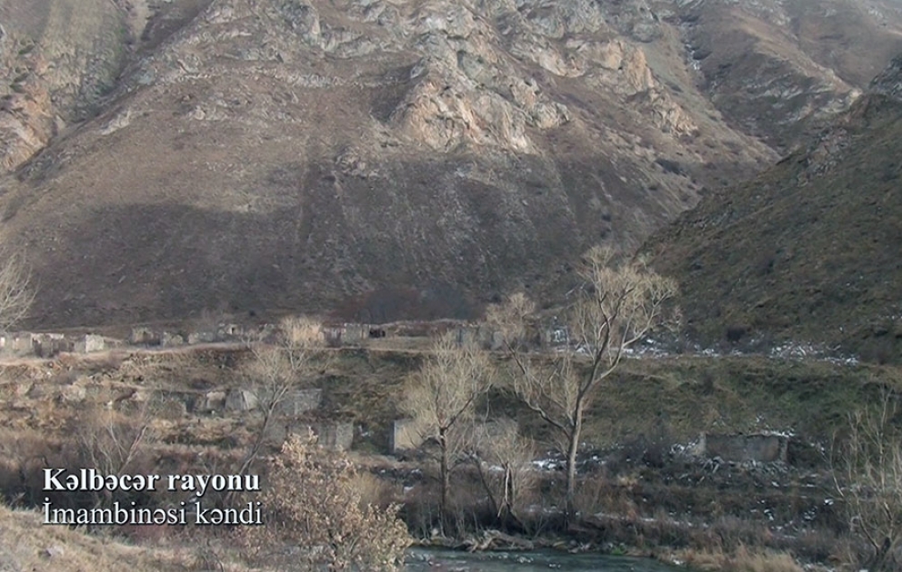 Video footage of the Imambinasi village of Kalbajar region