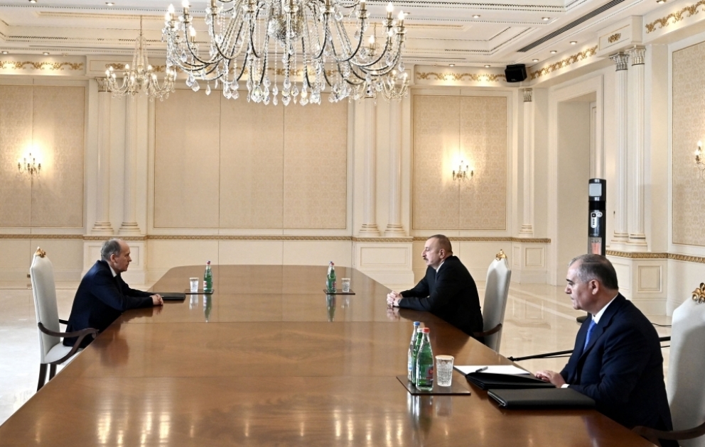 President Ilham Aliyev received director of Russian Federal Security Service