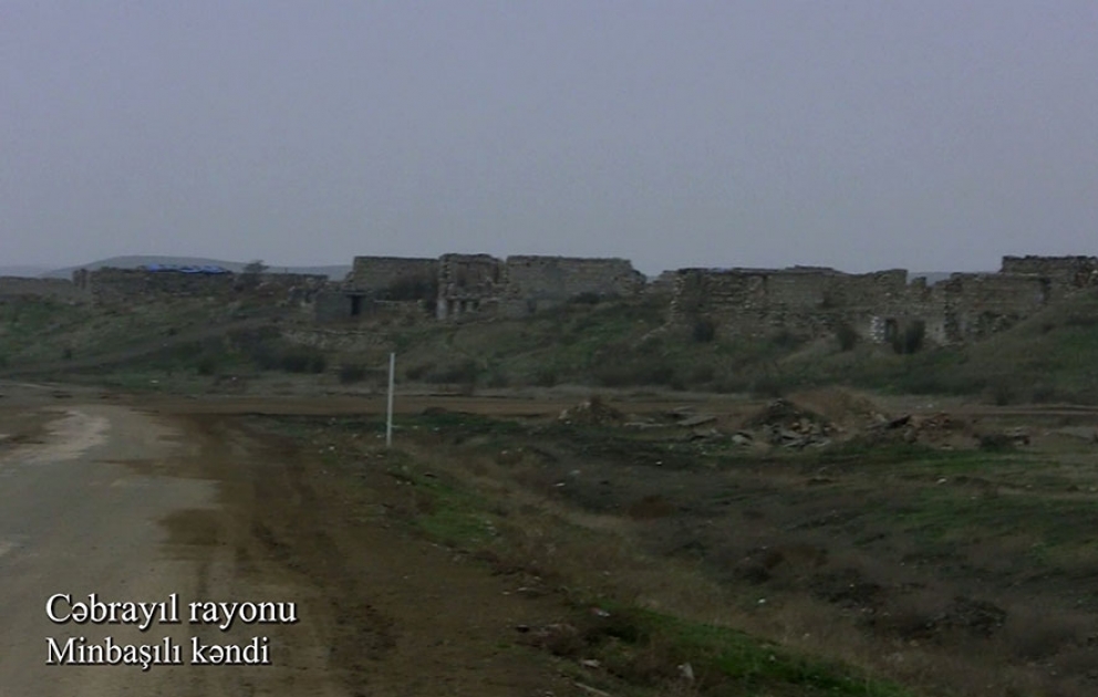 Video footage of the Minbashili village of Jabrayil region