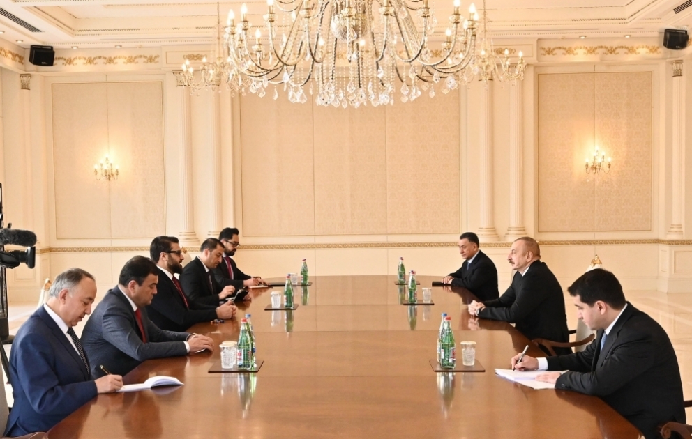 President Ilham Aliyev received Afghanistan`s national security advisor and chief of staff to Afghan President