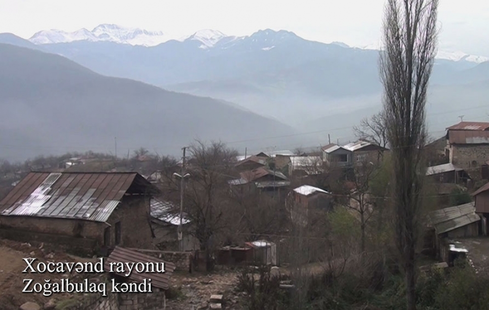 Xocavənd rayonunun Zoğalbulaq kəndi