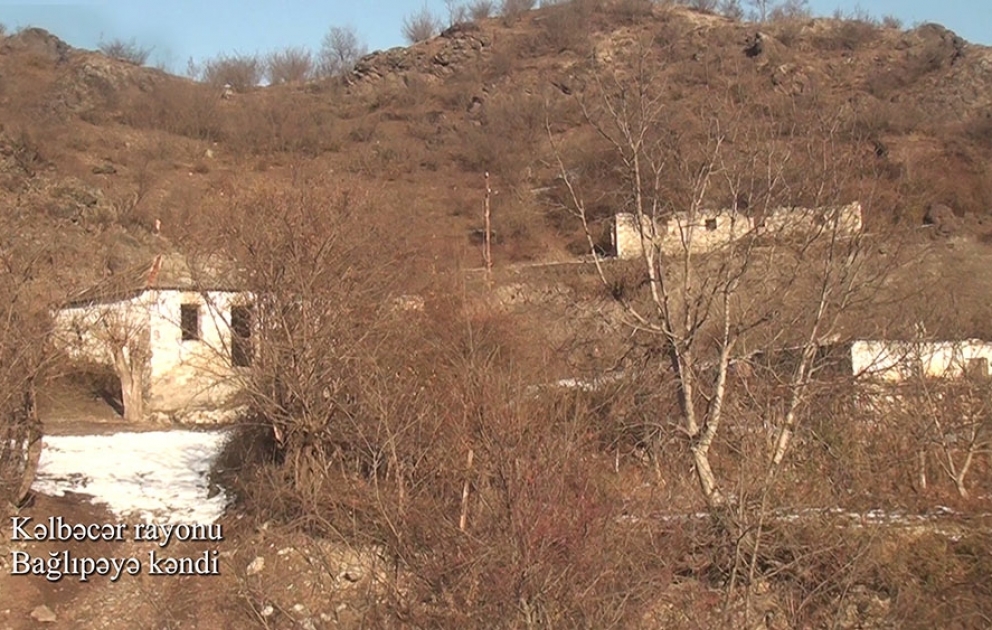 Kəlbəcər rayonunun Bağlıpəyə kəndindən videogörüntülər