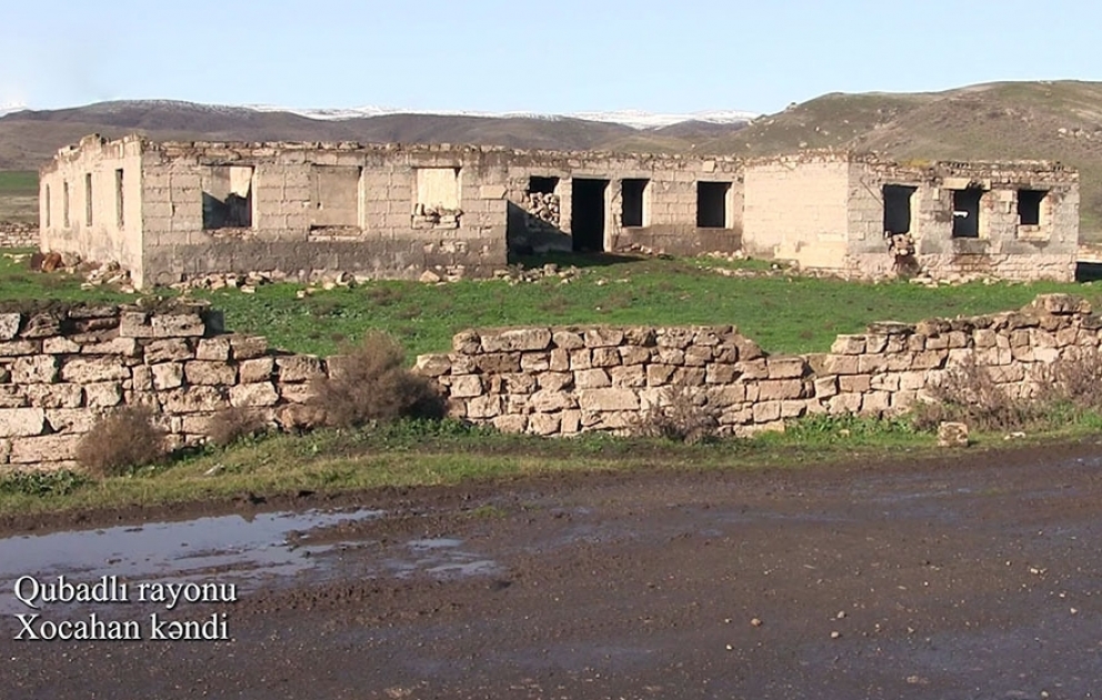 Video footage of the Khojahan village of the Gubadli region