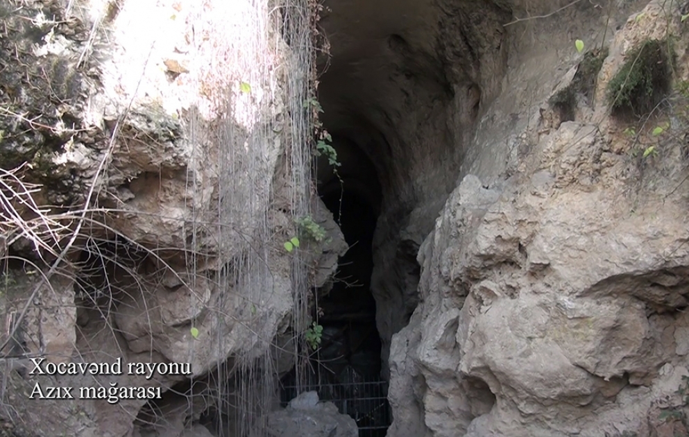 Video footage of the Azykh cave