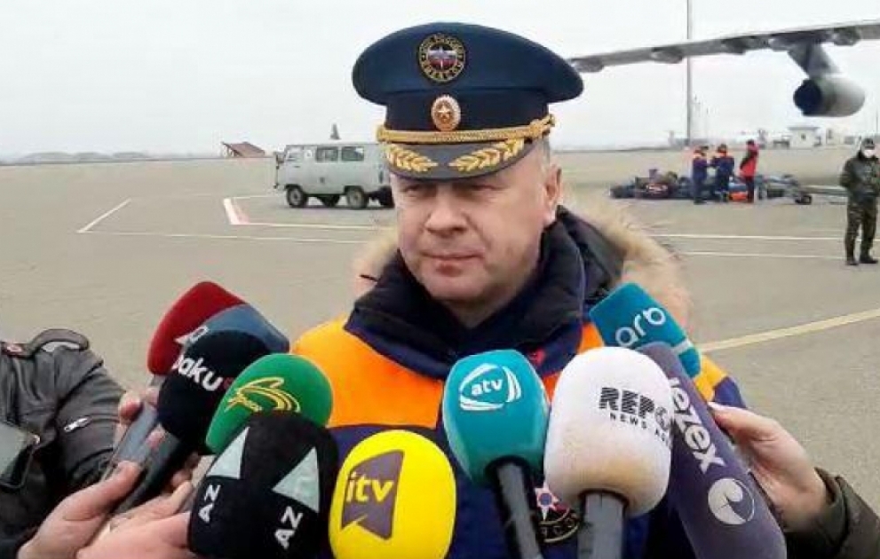Глава Центра «Лидер» МЧС России рассказал о работе по разминированию на территории Азербайджана