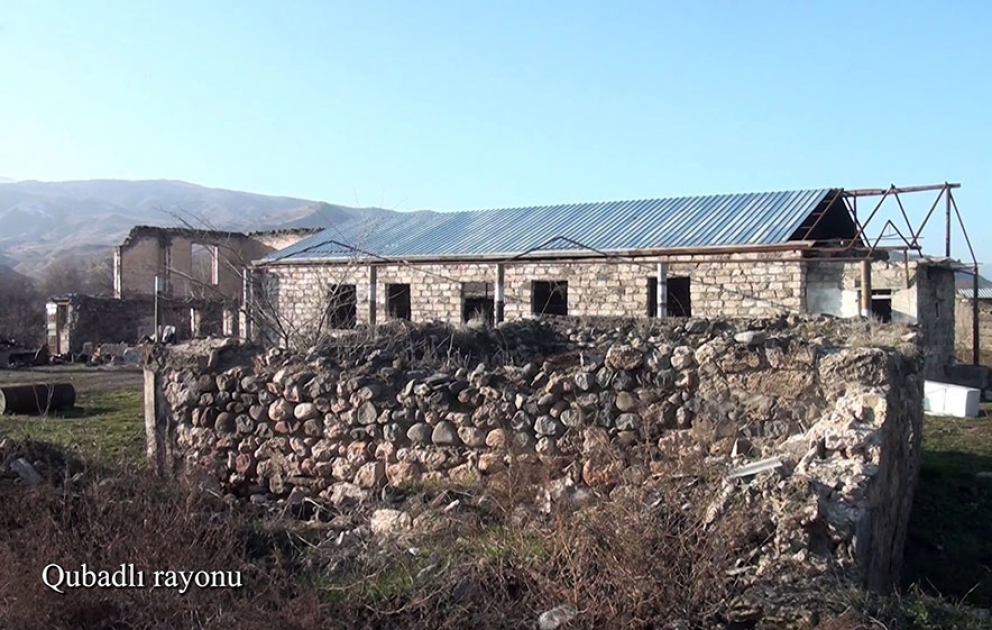 Video footage of the Gubadli region