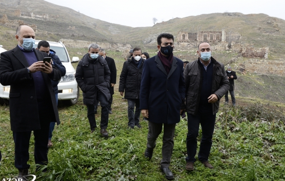 ICESCO delegation visits liberated Fuzuli district