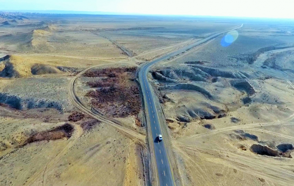 Samuxda 39.5 km-lik yerli əhəmiyyətli yol yenidən qurulub