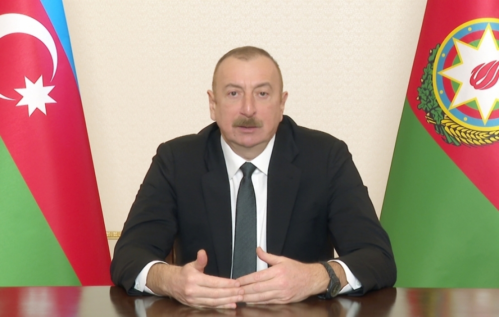 Prezident İlham Əliyev: Azərbaycan Xəzərdə ən böyük donanmaya sahibdir və hər il donanmaya yeni gəmilər təqdim edilir