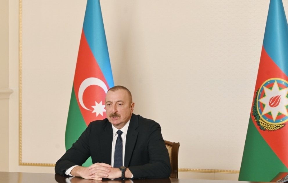 Le président Ilham Aliyev s’entretient par visioconférence avec Aydin Karimov à la suite de sa nomination en tant que représentant spécial du président azerbaïdjanais à Choucha