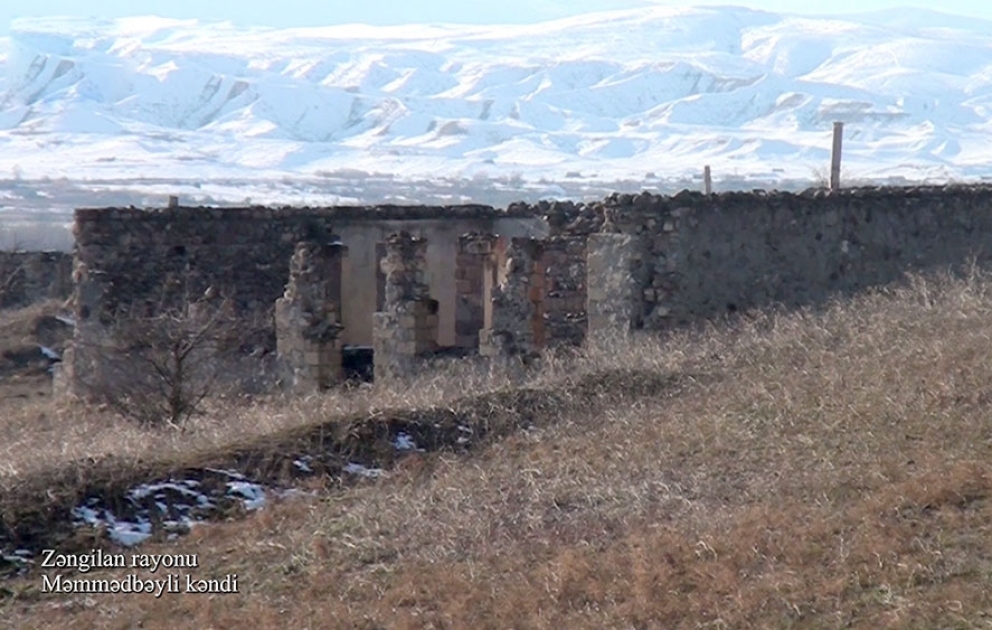 Azerbaijan’s Defense Ministry releases video footages of Mammadbayli village, Zangilan district