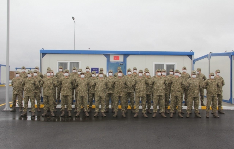 Turkish contingent of Joint Monitoring Center arrives in Azerbaijan
