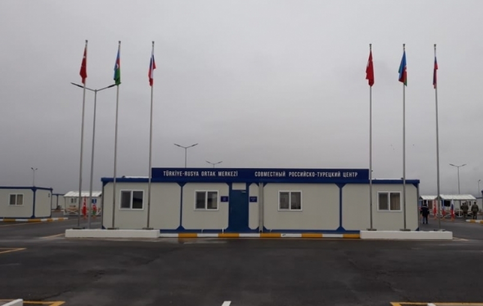 In Region Aghdam türkisch-russisches gemeinsames Zentrum zur Friedenssicherung eröffnet