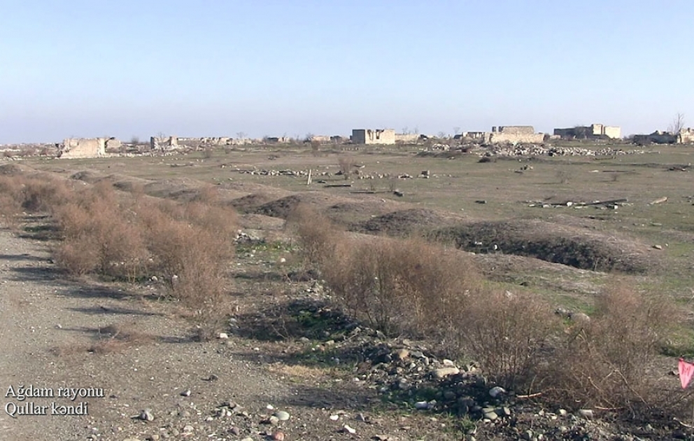 Video footage of the Gullar village of the Aghdam region