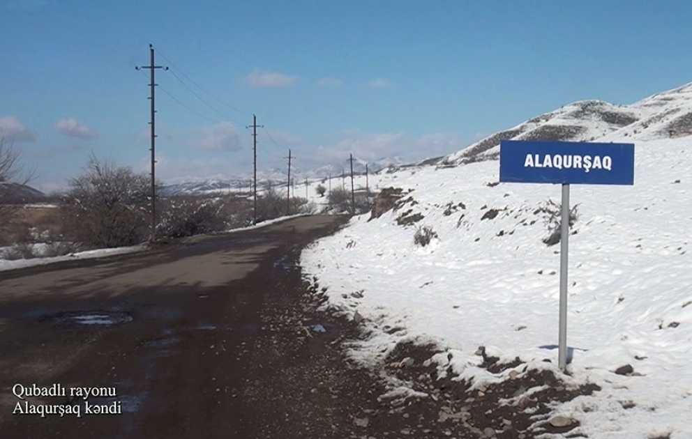 Le ministère de la Défense diffuse une vidéo du village d'Alagourchag