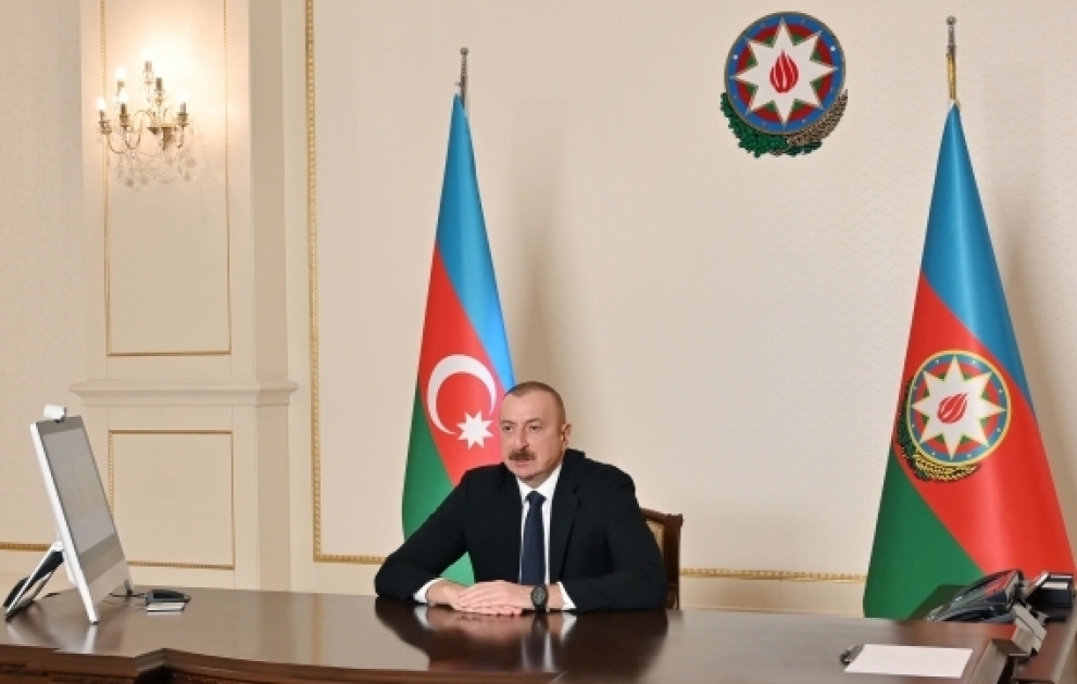 Prezident: Biz bərpa işlərinə heç kimdən yardım gözləmədən start vermişik və bütün işlər plan üzrə gedir
